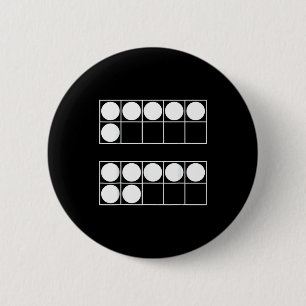 Funny 6 7 Number Math Teachers Students Six Seven  6 Cm Round Badge