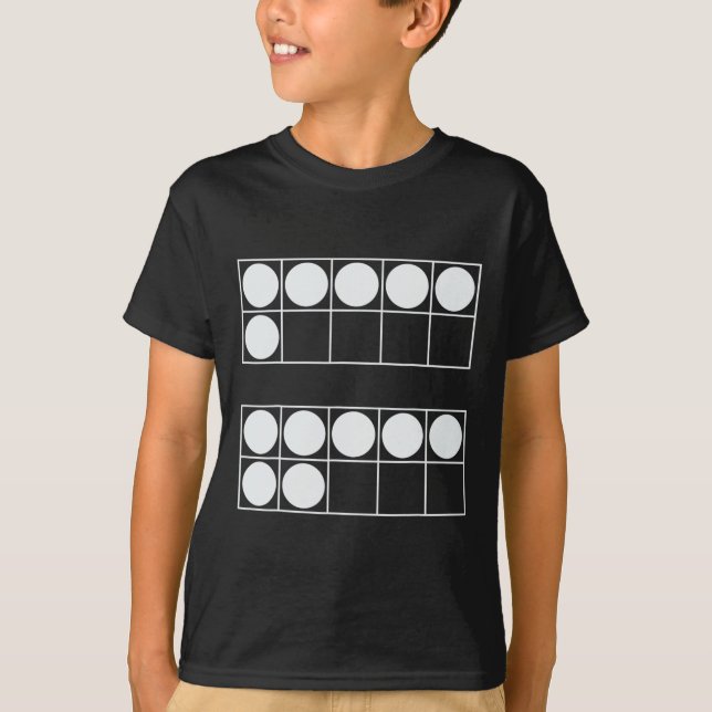 Funny 6 7 Number Math Teachers Students Six Seven  T-Shirt (Front)