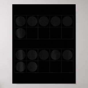 Funny 6 7 Number Teachers Students Six Seven Meme Poster