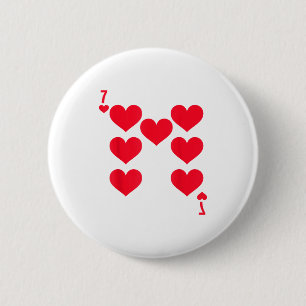 Funny 6 7 Of Hearts Matching 67 Meme Couple Valent Cm Round Badge