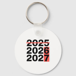 Funny 6 7 Party Happy New Year 2026 2027 67 Meme S Key Ring