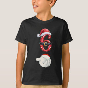 Funny 6 7 Six Seven Meme Couple Matching Christmas T-Shirt