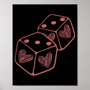 Funny 6 7 Valentine Couples Matching Love Heart Pl Poster