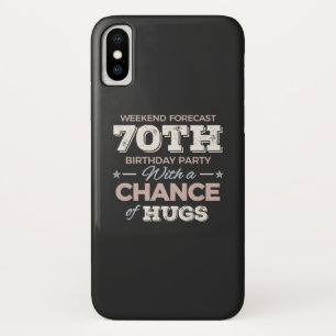 Funny 70th birthday sayings Case-Mate iPhone case