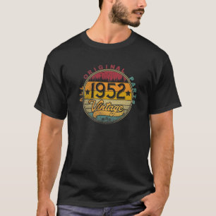 Funny 70Th Vintage 1952 T 70 Years Old Birthday Gi T-Shirt