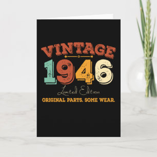Funny 79 Year Old 1946 Vintage 79th Birthday Gift Card