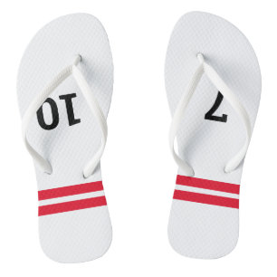 Funny 7-10 Split Bowling Pins   Bowling Shoes Jandals