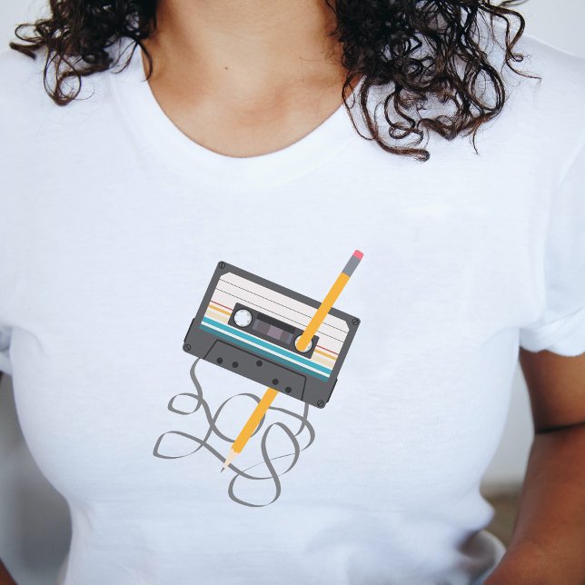 Funny 80s Music Retro Cassette Tape T-Shirt (Funny 80s Music Retro Cassette Tape T-Shirt)