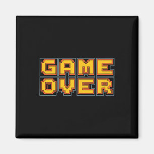 Funny 80s Retro Arcade Video Game Nostalgia Gamer  Magnet