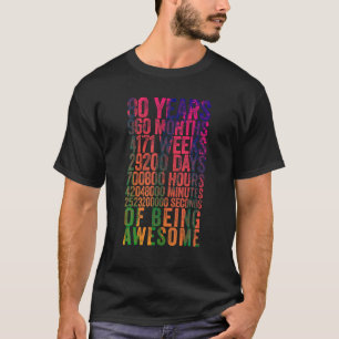 Funny 80th Birthday Shirt Old Metre Funny 80 Year 