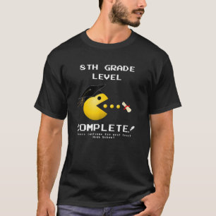 Funny 8th Grade Video Gamer 8th Grade Graduation T-Shirt