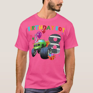 Funny 8th Shirts Monster Truck Birthday Shirt 8 Ye