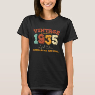 Funny 90 Year Old 1935 Vintage 90th Birthday Gift T-Shirt