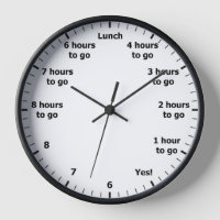 Funny 9 to 5 Work Hour Countdown Office