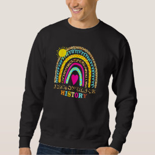 Funny Abcs Of Black History Month Pride Women Men  Sweatshirt