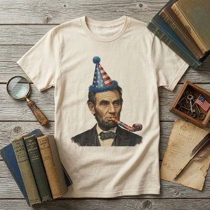 Funny Abraham Lincoln Party Celebration T-Shirt