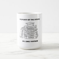 Funny Academic Future Dr Custom Name Coffee Mug