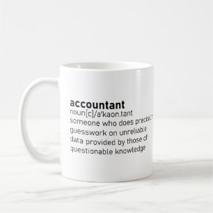 Funny Accountant Definition Coffee Mug