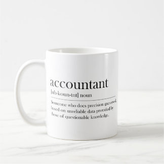 Funny Accountant Definition Gift For Accountant  Coffee Mug
