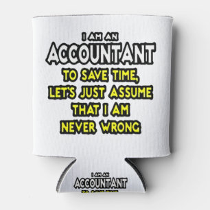 Funny Accountant Gift Ideas Can Cooler