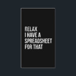 Funny Accountant Spreadsheet Joke Accounting Business Card<br><div class="desc">A funny Accounting Gift for CPA Certified Public Accountant. Perfect surprise for a laughter with friends,  family and colleagues at school or work.</div>