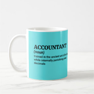 Funny Accountant Vocabulary – Tax Pros Coffee Mug