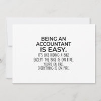 Funny Accountants - Being Accountant is Easy