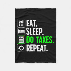 Funny Accounting Art For Men Women Spreadsheets Ac Fleece Blanket