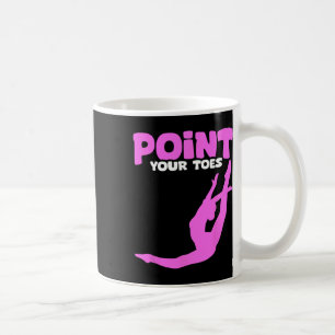 Funny Acro Gymnastics Coach Gymnast Llerina Llet D Coffee Mug