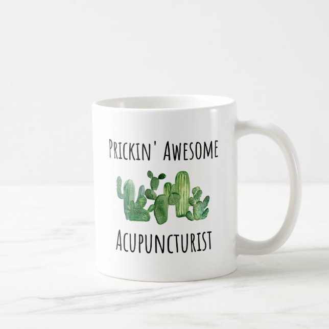 Funny Acupuncturist Gift Idea Coffee Mug (Right)