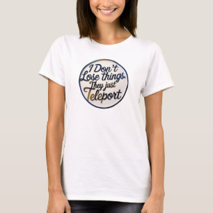 Funny ADHD Shirt – Neurodivergent Humour, Lost Ite