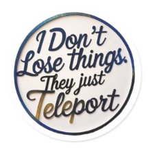 Funny ADHD Sticker – For the Neurodivergent Minds