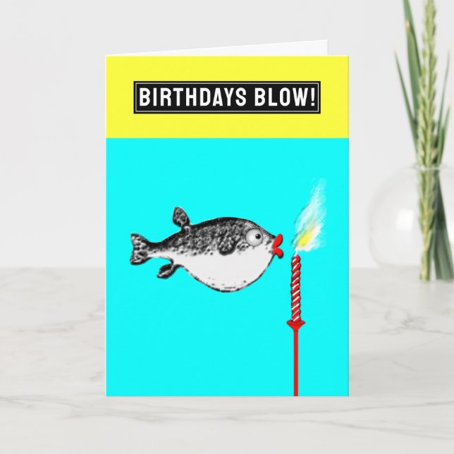 Funny Adult Birthday Card (Front)