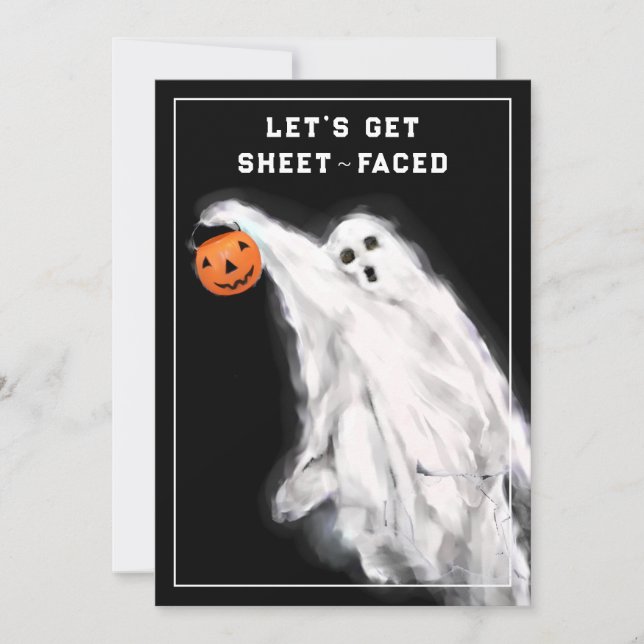 Funny Adult Halloween Card (Front)