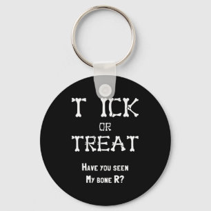 Funny Adult Halloween- Inappropriate Halloween Shi Key Ring