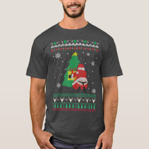 Funny Adult Santa's Whale Tail Thongs Ugly Christm T-Shirt