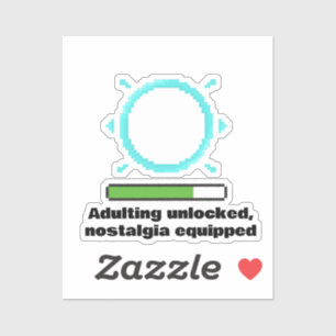 Funny Adulting Gamer Quote   Retro Level Up