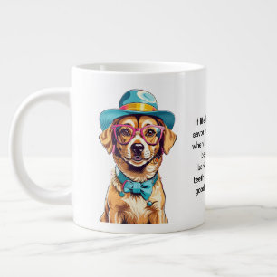 Funny Advice From A Dog Large Coffee Mug