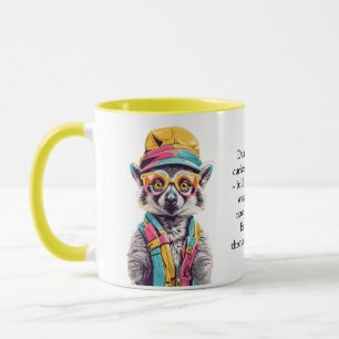 Funny Advice From A Lemur Mug