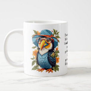 Funny Advice From A Toucan  Large Coffee Mug