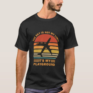 Funny Aeroplane Aviation Pilot Aircraft Aeroplane T-Shirt