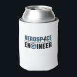 Funny Aerospace Engineer Humour It's Rocket Scienc Can Cooler<br><div class="desc">Aerospace engineering. It's not rocket science. Wait, yes it is. Funny merchandise for geek and nerd engineers who love humour, witty quotes and jokes. Cool design to wear on your job and show your passion in aircraft, spacecraft, and rocket science. Great gift for dad, father, mum, mother, son, daughter, brother...</div>