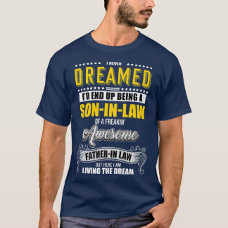 Funny Affine Humour SonInLaw Freaking Awesome Fath T-Shirt