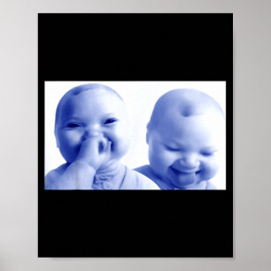 Funny Ai Baby Gen Z Meme Viral Giggling Ai Laughin Poster