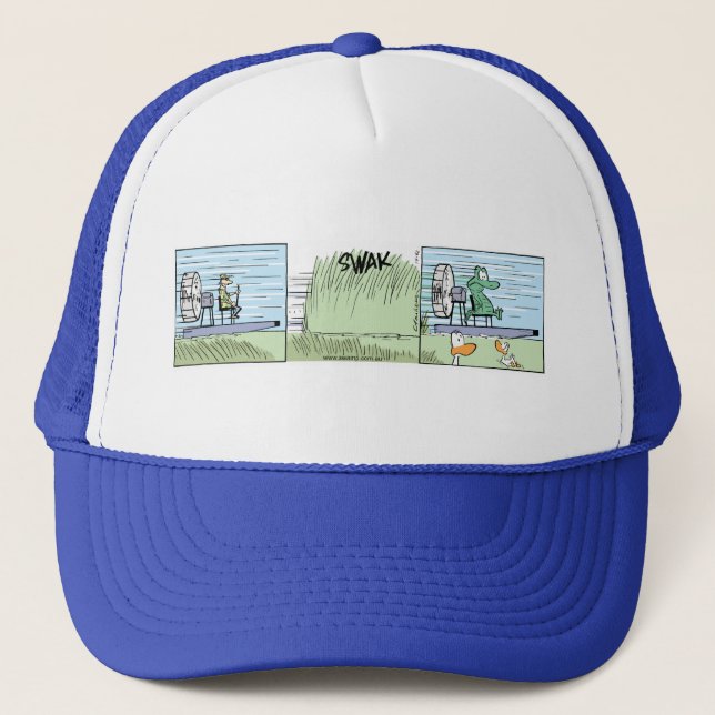 Funny Air Boat Cap (Front)