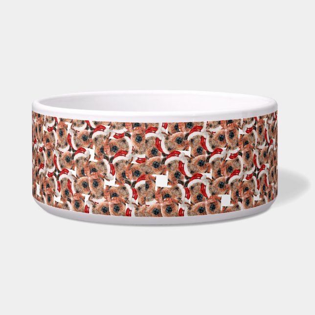 Funny Airedale Terrier Name Christmas Pattern (Left)