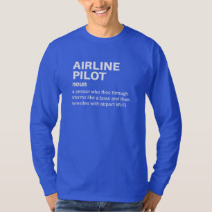 Funny Airline Crew Definition T-Shirt