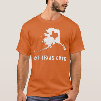 Funny Alaska  Isnt Texas Cute Inside Alaska Map  T-Shirt