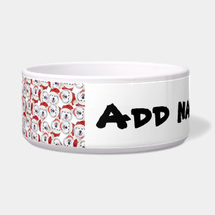Funny Alaskan Malamute Name Christmas Pattern