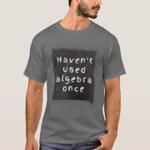 Funny algebra T Shirt